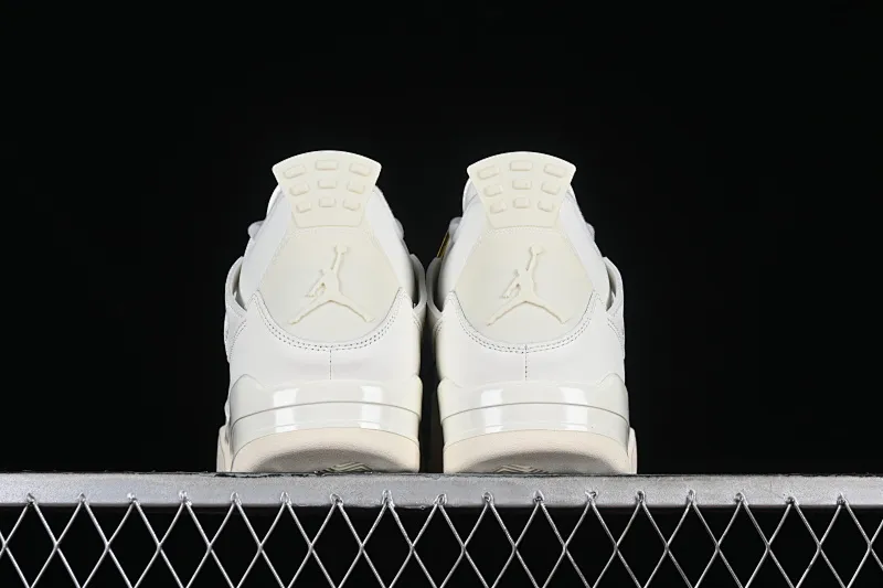 All categories Air Jordan Jordan series basketball shoes Air Jordan 4 GX foreign trade version Air Jordan 4 Retro "Metallic Gold" AJ4 Joe 4 meters white gold AQ9129-170